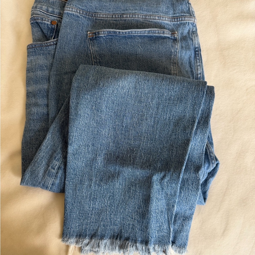 Madewell Raw Hem Perfect Vintage Jean